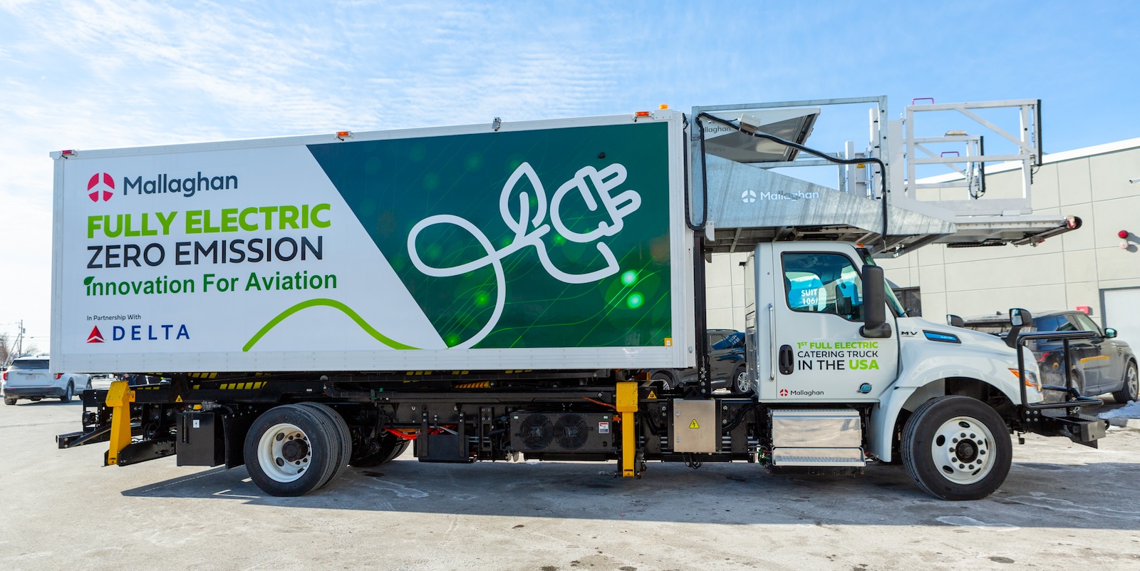 Mallaghan launches first electric catering truck in North America