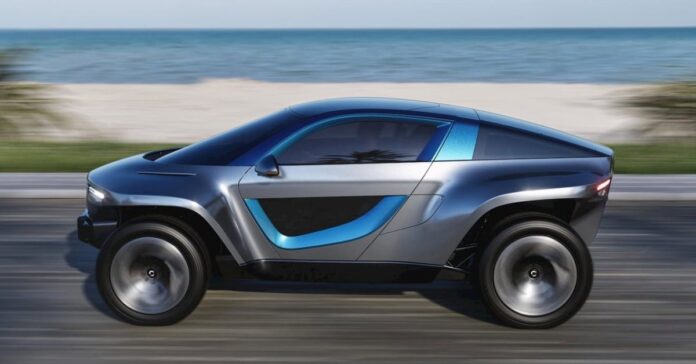 This $100,000 off-road EV sports car with Jaguar influence is now available to order