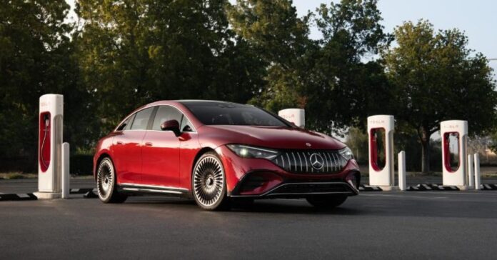 Mercedes added to NACS ‘coming soon’ page as Tesla slows rollout