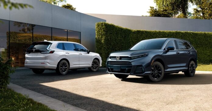 Honda releases lease details for its interesting CR-V fuel cell plug-in hybrid