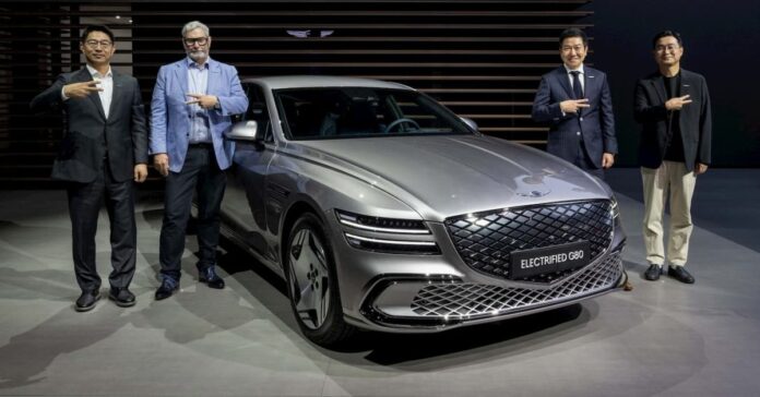 Genesis reveals new Electrified G80 with more range, space, and style