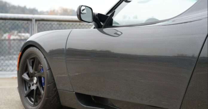 A one-of-a-kind secret Tesla Roadster R&D prototype is for sale