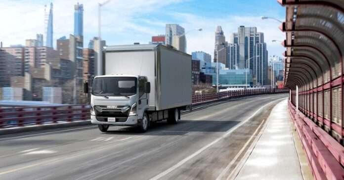 Isuzu NRR-EV medium duty electric truck gets 50-state approval