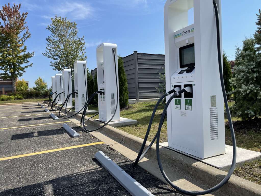 Electrify America chargers Electrify America chargers