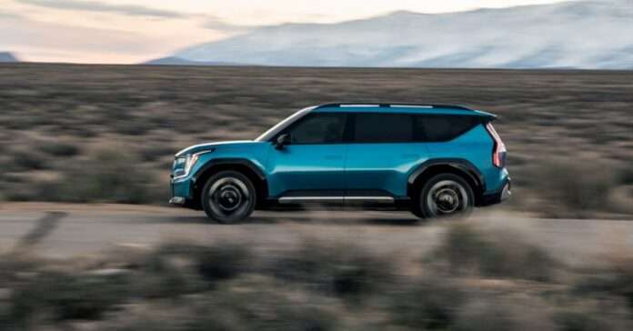 Kia ‘confident’ in brand growth after record-breaking EV sales in July, driven by the new EV9