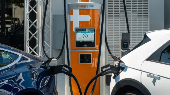 NACS or CCS: ChargePoint EV chargers follow Tesla Magic Dock