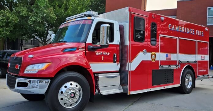 HazMat1: Cambridge becomes first NE FD to put electric fire truck into service