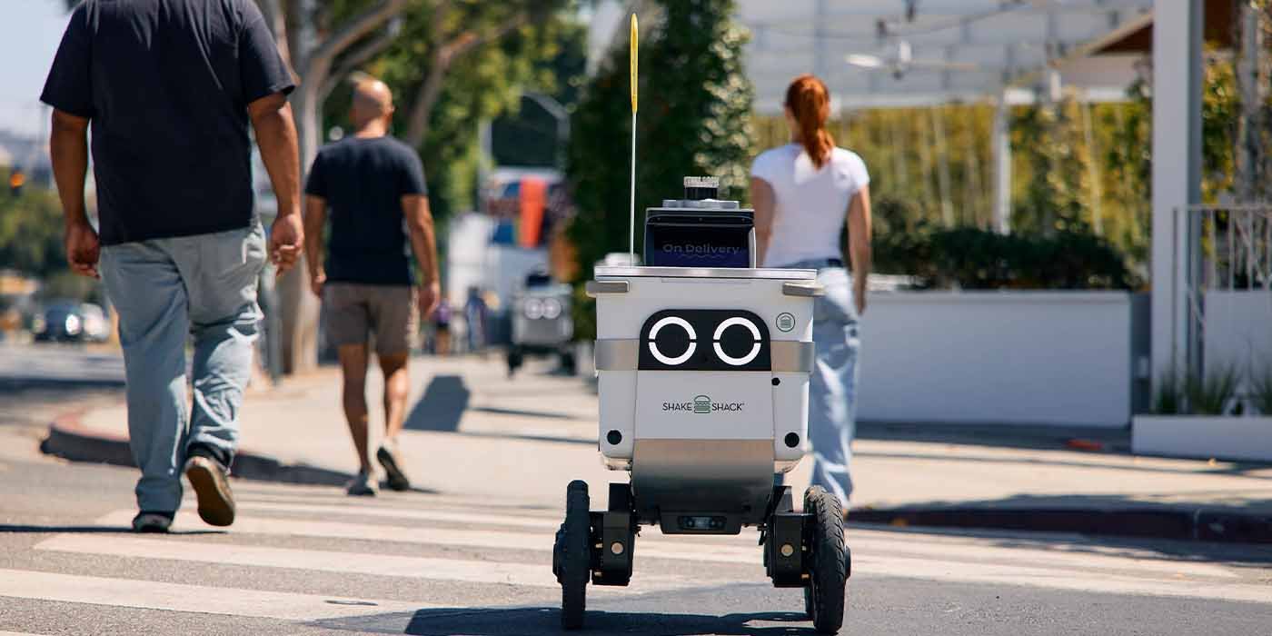 Uber eats robot deliveries