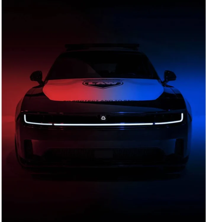 Dodge Charger Daytona possibly preparing for police duty