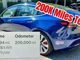 Tesla Model 3 Sees Very Little Degradation After 200,000 Miles
