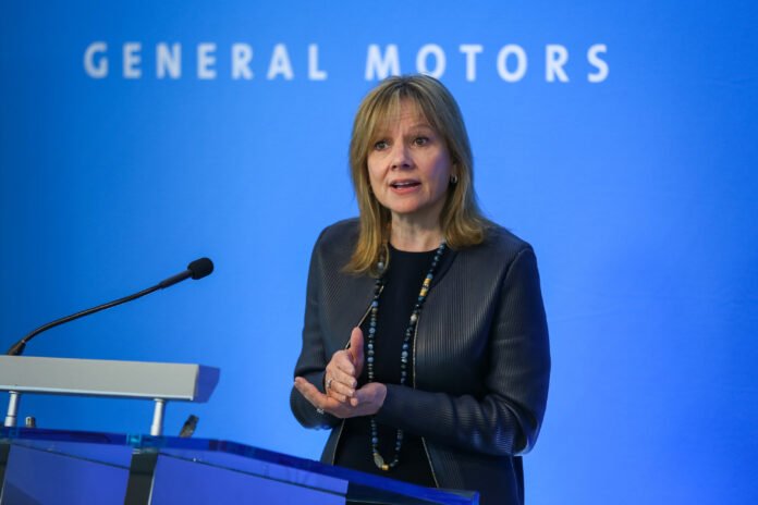 GM CEO surprised EVs became political