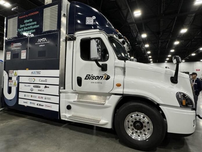 AZETEC fuel cell electric truck prototype 