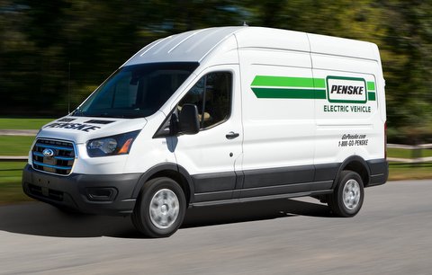 Ford E-Transit Penske Truck Leasing