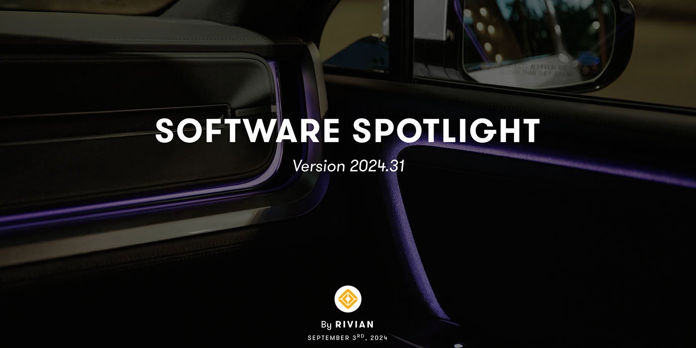 Rivian software update