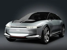 THK EV prototype teases in-wheel motors, electric brakes, four-wheel steering