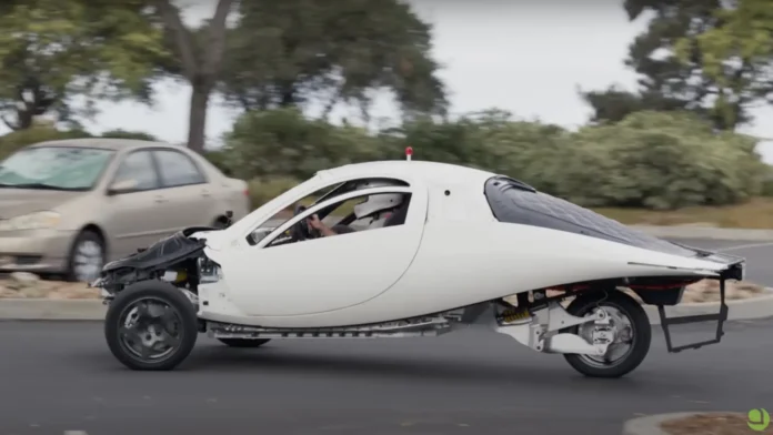 Aptera finally built a production-intent working 3-wheel EV