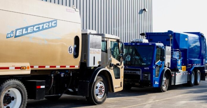 Mack Electric LR is Wisconsin’s first electric garbage truck
