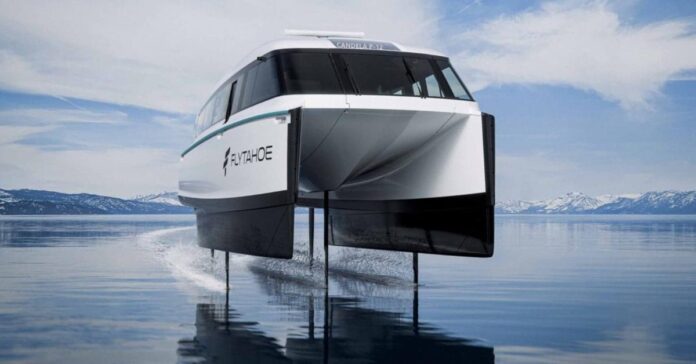 Lake Tahoe getting hydrofoil electric ferry as Candela lands major deal