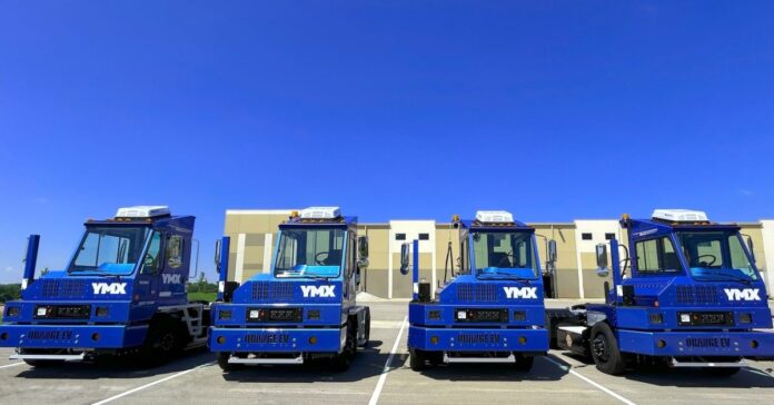 YMX Logistics deploys 20 new Orange EV electric yard trucks