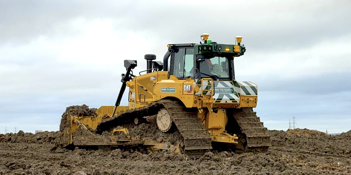 A Surrey land reclamation company has bought its second Cat D6 XE dozer just months after its first.