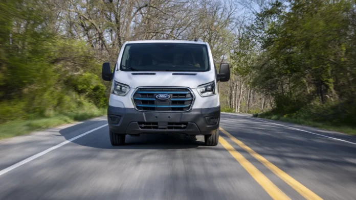 2025 Ford E-Transit electric van aims for electricians
