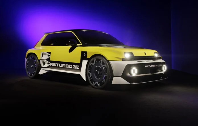 Renault 5 Turbo 3E brings in-wheel motors to electric hot hatch
