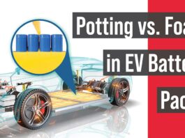 Video: potting vs. foam in EV battery packs