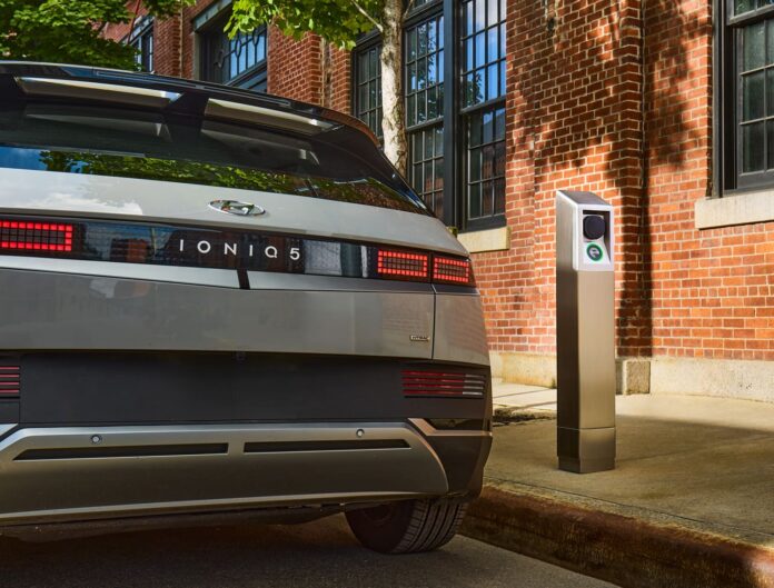 it’s electric to install building-powered public curbside EV chargers in Alameda