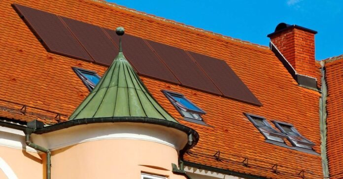 This company just launched red solar panels to match terracotta tiled roofs