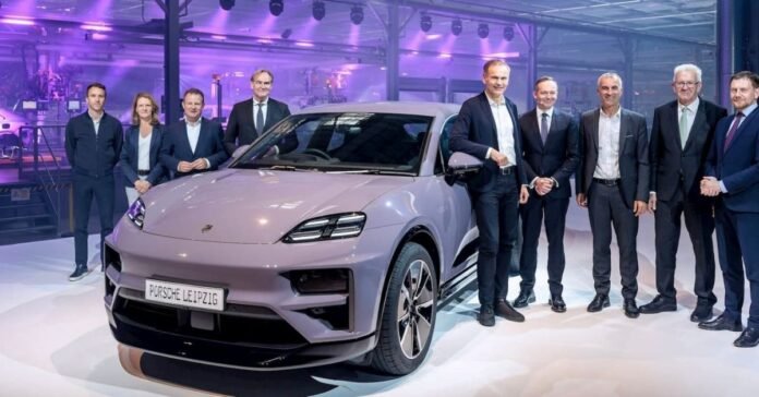 Porsche kicks off Macan EV production at its newly upgraded plant