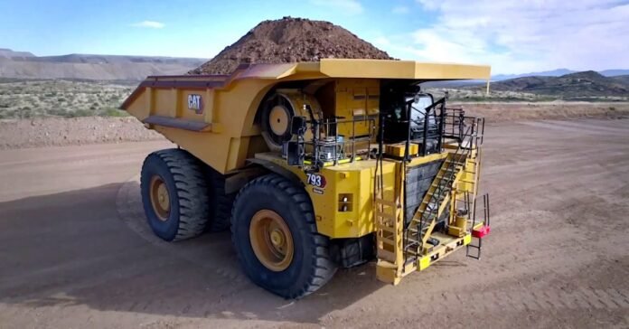 Caterpillar is putting MASSIVE 240-ton electric haul truck to work in Vale mine
