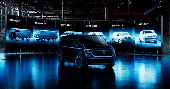 Volkswagen just teased us with design details of the new Transporter van