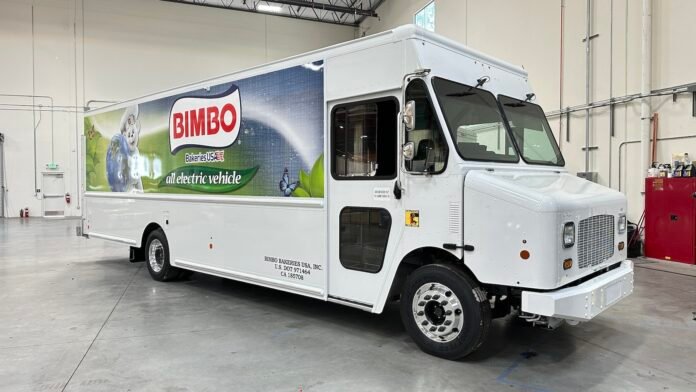 Bimbo Bakery electric truck