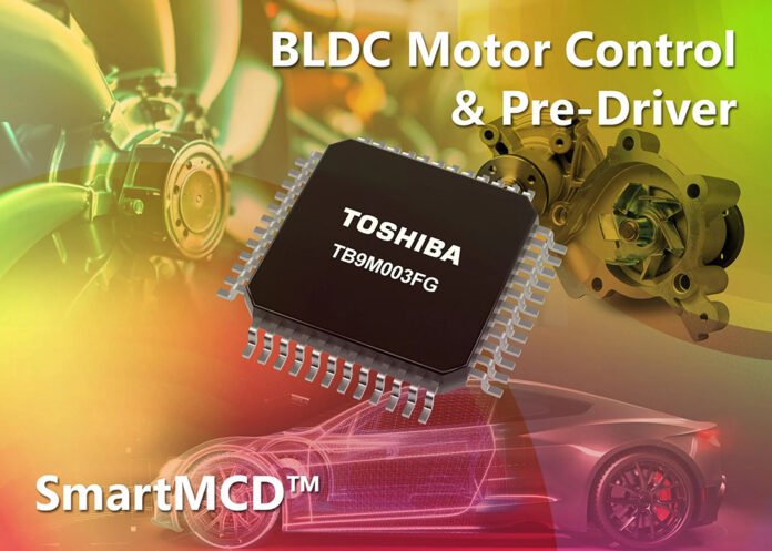 Toshiba introduces motor control driver IC with built-in microcontroller and gate driver