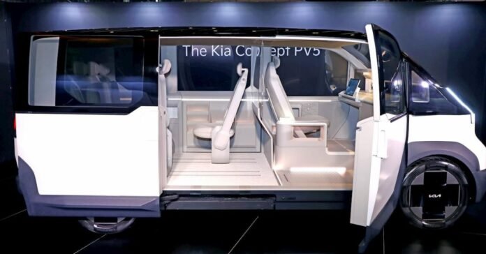 Here’s our first look at the inside of Kia’s new electric van [Video]
