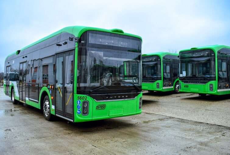 22 Yutong trolleybuses enter operations in Bucharest, Romania