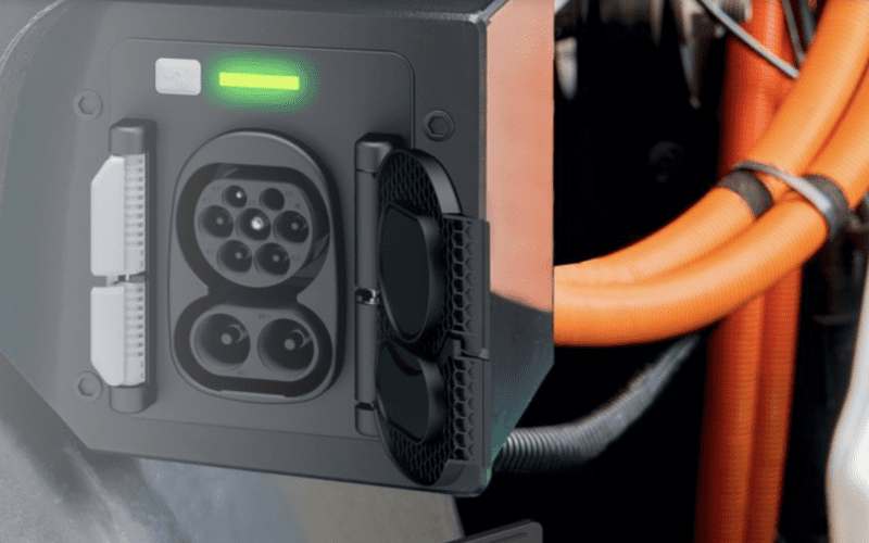 Phoenix Contact introduces CCS charging inlet with integrated controller for heavy-duty vehicles