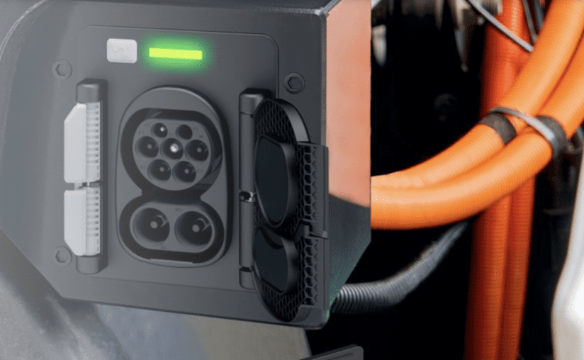Phoenix Contact introduces CCS charging inlet with integrated controller for heavy-duty vehicles