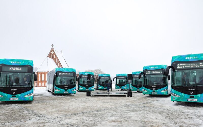 Kaunas becomes second Lithuanian city operating Irizar ie electric buses