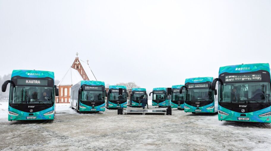 Kaunas becomes second Lithuanian city operating Irizar ie electric buses