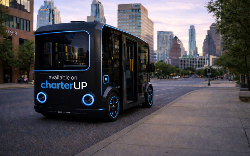 CharterUP partners with Holon to integrate autonomous shuttles into group transportation networks in North America