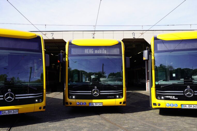 Daimler ahead of MAN in German battery-electric bus rankings for 2025