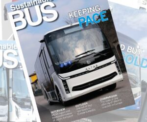 From e-coaches to UITP insights on MENA, Altas industrial strategy and Europe’s trolleybus revival (and more) in new Sustainable Bus magazine